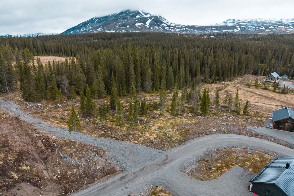 Toppläge i Borgafjäll – byggklar tomt med fantastisk utsikt