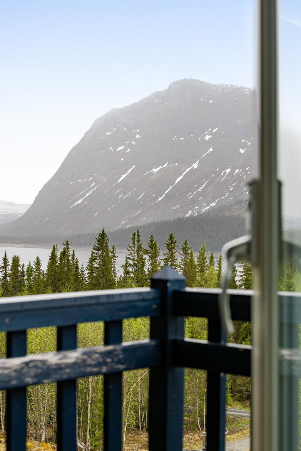 Drömläge i Borgafjäll – fjällvilla med utsikt, ski-in och skoterled vid huset bild 3