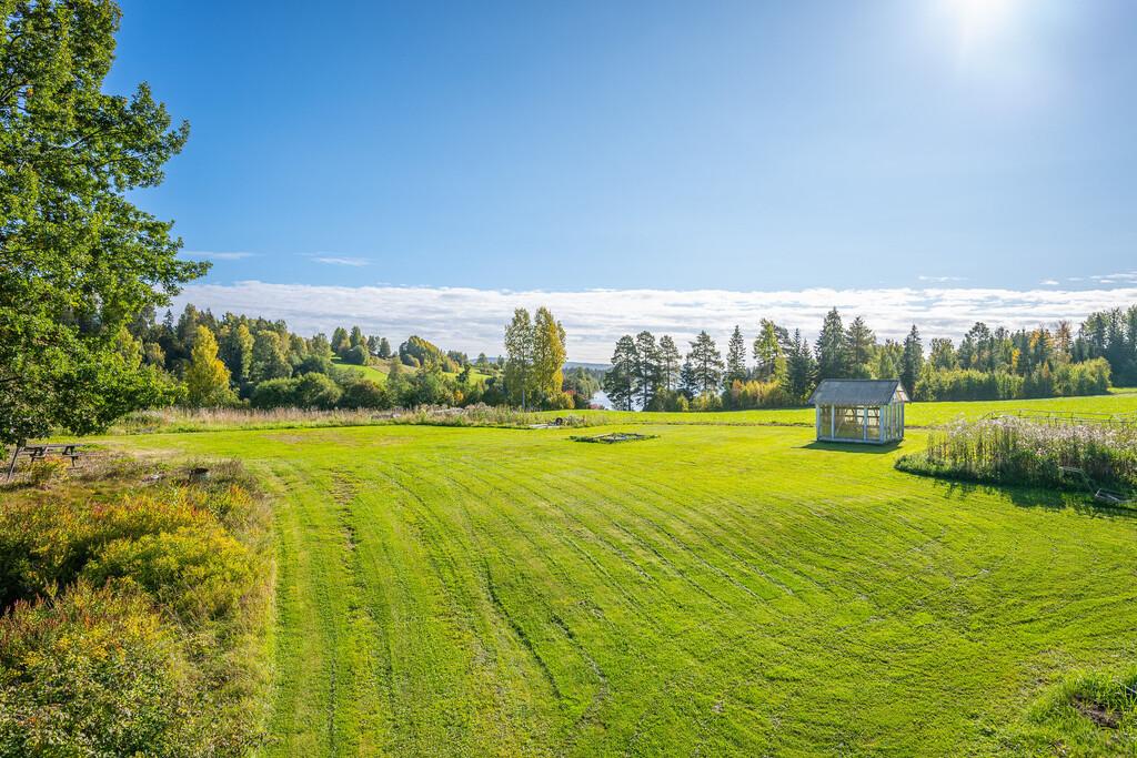 Lantligt läge nära Ljungan med 4 hektar mark och stora möjligheter bild 3