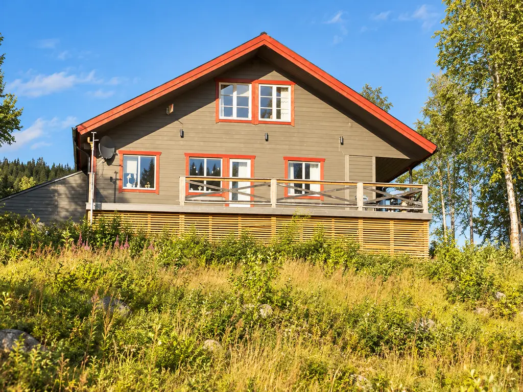 Rymlig fjällvilla med storslagen utsikt över Borgahällan– ski-in, bastu och generösa sällskapsytor! bild 3