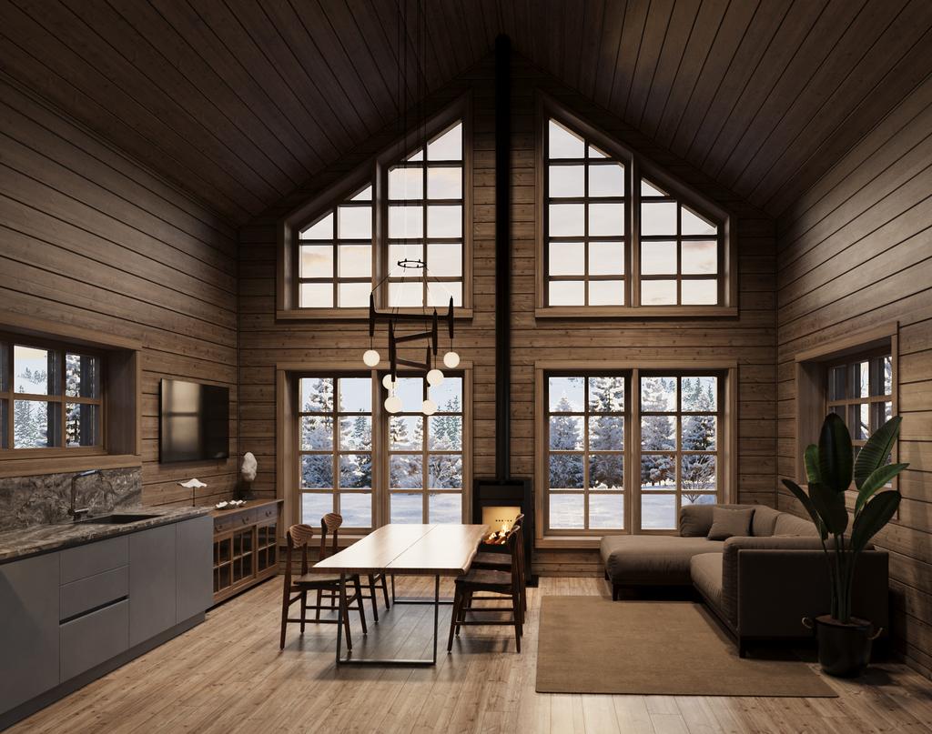 Skidåkning, fiske & fjälliv – nybyggt hus på toppläge i Borgafjäll bild 2