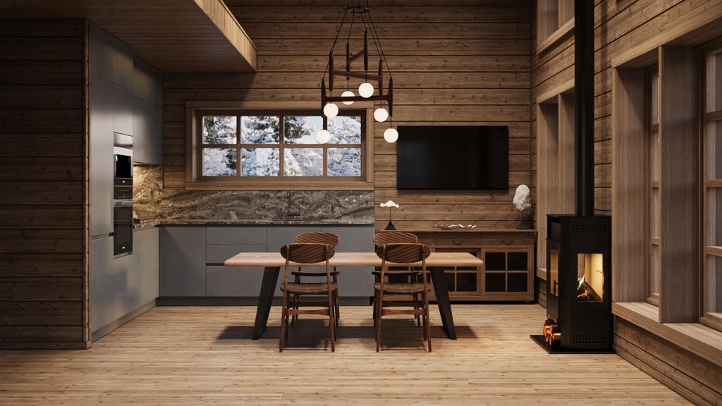 Skidåkning, fiske & fjälliv – nybyggt hus på toppläge i Borgafjäll bild 3