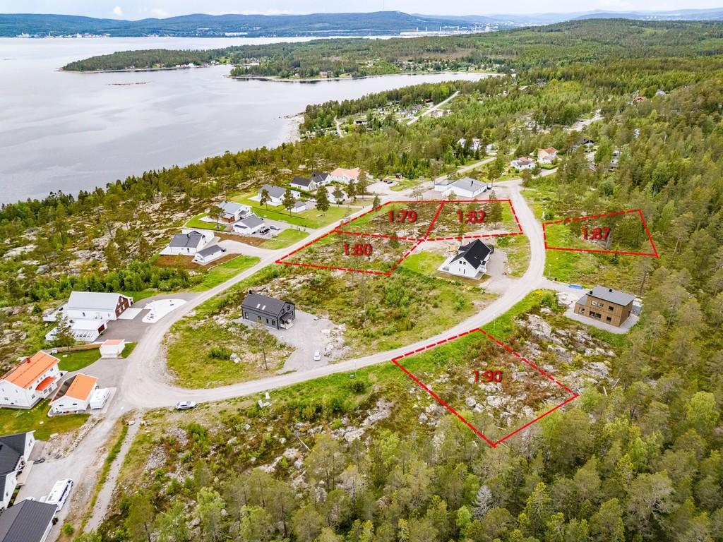 Fem havsnära tomter på Alnö – bygg drömboendet i Krokviksberget